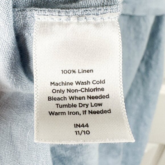 Talbots Light Blue Ruffle Dress - Picture 6 of 7